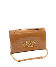 LOVE MOSCHINO CROCO Convertible Bolso de hombro/bandolera camello2 - Bolsos Mujer - 2