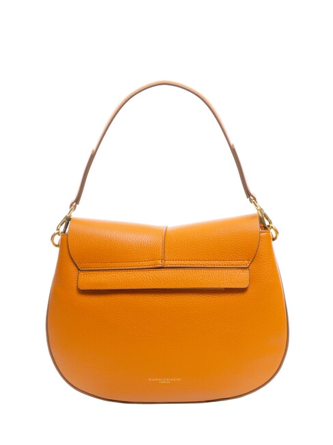 HELENA ROUND Bolso bandolera peque&ntilde;o de piel condimentar - Bolsos Mujer