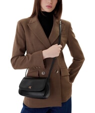 CALVIN KLEIN HARDWARE MONOGRAM Mini bolso de hombro En negro - Bolsos Mujer - 5