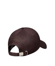 CALVIN KLEIN CKJ MONO LOGO gorra de b&eacute;isbol de algod&oacute;n marr&oacute;n intenso - Sombreros - 2