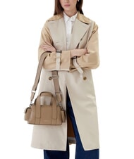 CALVIN KLEIN SIGNATURE LOGO STRAP Bolso de mano, con bandolera gris topo del desierto - Bolsos Mujer - 5