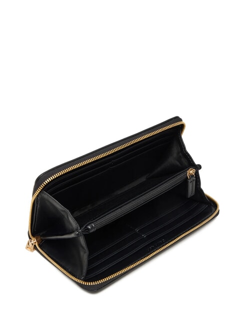 BOLD MONOGRAM Cartera con cremallera En negro - Carteras Mujer