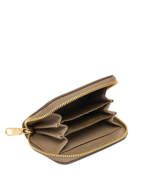 BOLD MONOGRAM Cartera peque&ntilde;a gris topo del desierto - Carteras Mujer