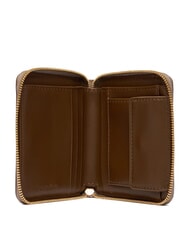 CALVIN KLEIN EMBOSSED LOGO Cartera peque&ntilde;a con cremallera gris topo del desierto - Carteras Mujer - 2