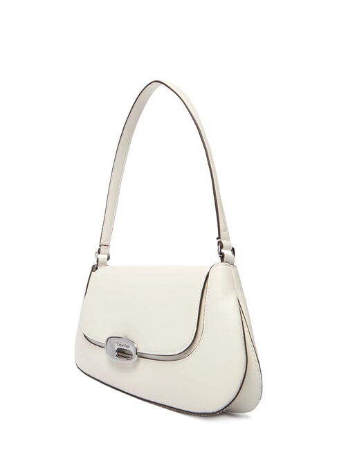 ENGRAVED Bolso de hombro lirio blanco - Bolsos Mujer