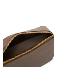 CALVIN KLEIN EMBOSSED LOGO Mini bolso de hombro gris topo del desierto - Bolsos Mujer - 4