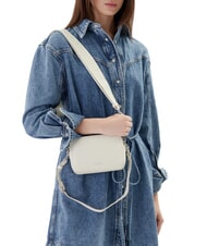 CALVIN KLEIN SIGNATURE LOGO STRAP Estuche para c&aacute;mara con doble funci&oacute;n lirio blanco - Bolsos Mujer - 5