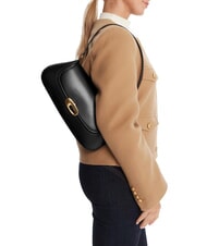 CALVIN KLEIN ENGRAVED Bolso de hombro En negro - Bolsos Mujer - 5