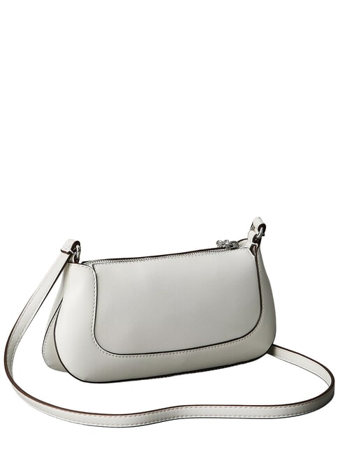 ENGRAVED Bolso de hombro lirio blanco - Bolsos Mujer