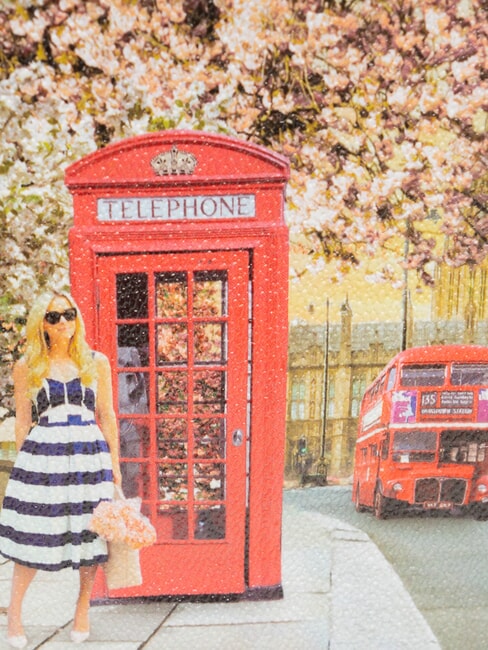 YESBAG SPECIAL Bolso de hombro de metal tipo sobre Rosa inglesa - Bolsos Mujer