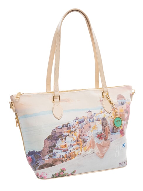 YESBAG Bolso de compras mediano de hombro greece sunset - Bolsos Mujer