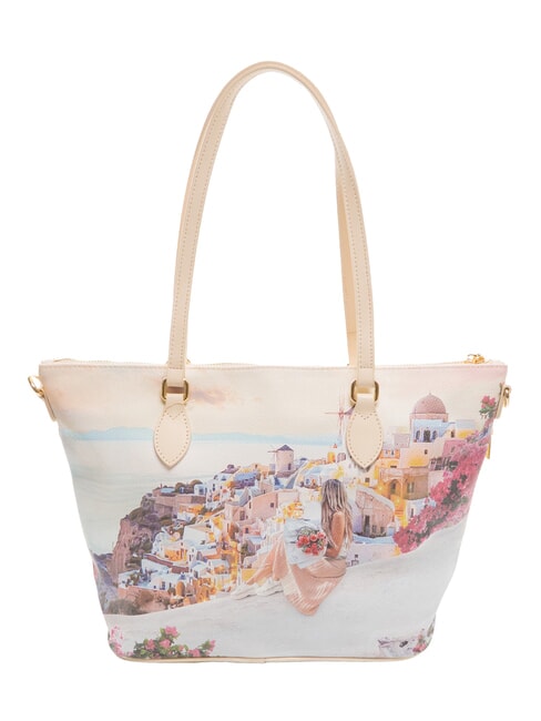 YESBAG Bolso de compras mediano de hombro greece sunset - Bolsos Mujer