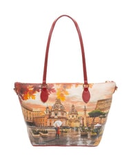 YNOT YESBAG Bolso de compras mediano de hombro rome raining - Bolsos Mujer - 3