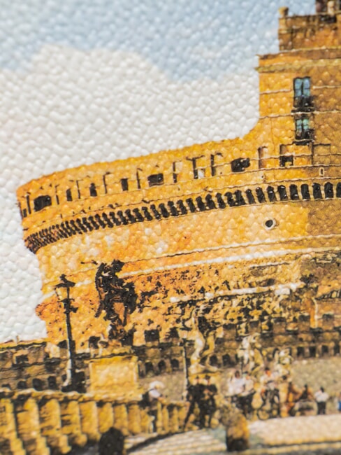 YESBAG Bolso de mano peque&ntilde;o con bandolera VACACIONES ROMANAS - Bolsos Mujer