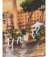 YNOT YESBAG Bolso de hombro tipo hobo rome raining - Bolsos Mujer - 3