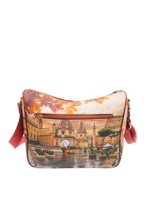 YESBAG Bolso de hombro tipo hobo Roma lloviendo - Bolsos Mujer