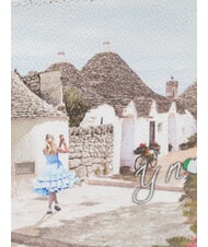 YNOT YESBAG Bolso de mano mediano con pu&ntilde;o alice in trulli - Bolsos Mujer - 3