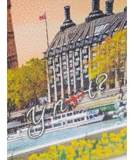 YNOT YESBAG Bolso de mano mediano con pu&ntilde;o flor amarilla - Bolsos Mujer - 3