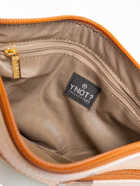 YESBAG Bolso de mano mediano con pu&ntilde;o flor amarilla - Bolsos Mujer