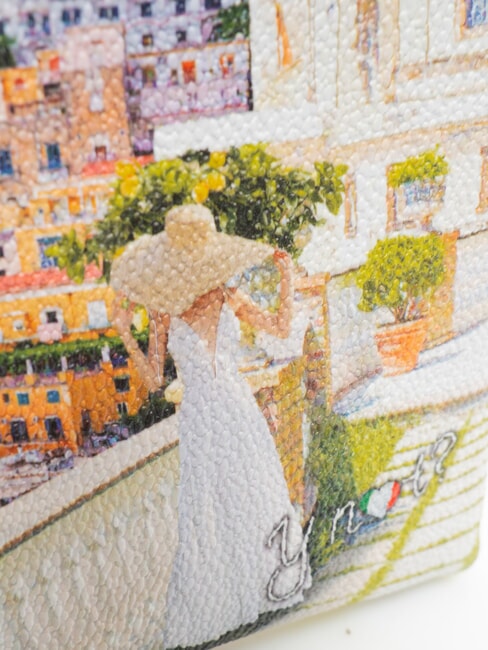 YESBAG Bolso de mano plano costa rom&aacute;ntica - Bolsos Mujer