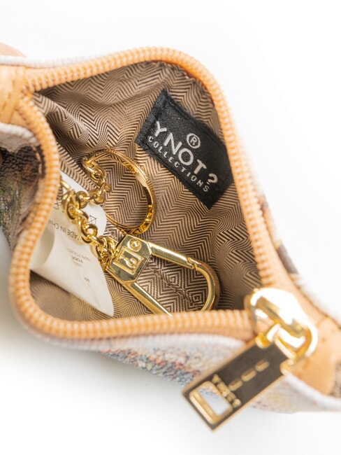 YESBAG Bolsa llavero con cremallera canal florido - Llaveros