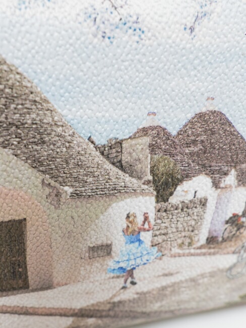 YESBAG Estuche de belleza tipo ba&uacute;l alice in trulli - Neceser