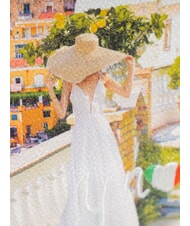 YNOT YESBAG Bolso de mano con bandolera met&aacute;lica costa rom&aacute;ntica - Bolsos Mujer - 3