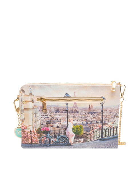 YESBAG Bolso de mano con bandolera met&aacute;lica paseo - Bolsos Mujer