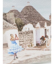 YNOT YESBAG Bolso de mano con bandolera met&aacute;lica alice in trulli - Bolsos Mujer - 3