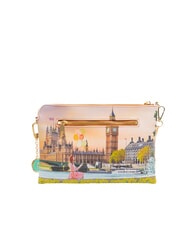 YNOT YESBAG Bolso de mano con bandolera met&aacute;lica flor amarilla - Bolsos Mujer - 4