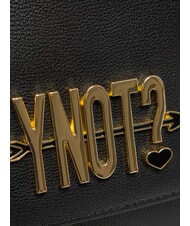 YNOT LOVERS Bolso de hombro con solapa NEGRO - Bolsos Mujer - 3