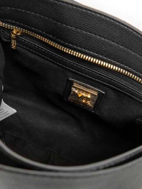 LOVERS Bolso de hombro con solapa NEGRO - Bolsos Mujer