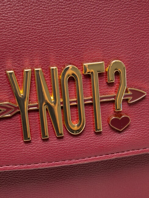 LOVERS Bolso de hombro con solapa cereza - Bolsos Mujer