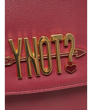 YNOT LOVERS Bolso de hombro con solapa cereza - Bolsos Mujer - 3