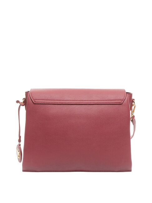 LOVERS Bolso de hombro con solapa cereza - Bolsos Mujer