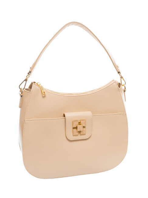 LUCY Bolso de hombro tipo hobo arena - Bolsos Mujer