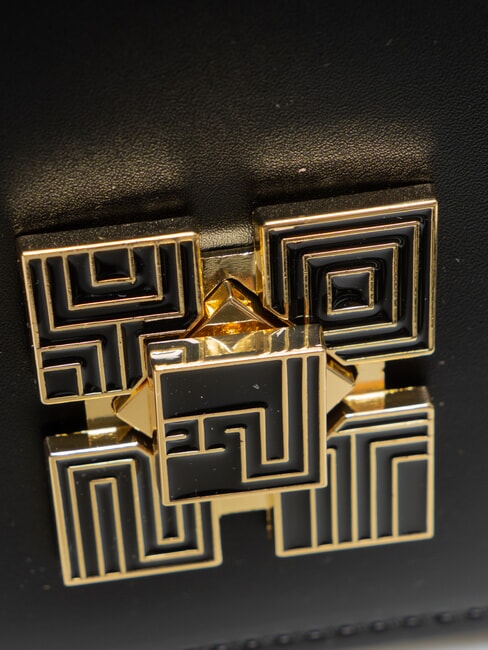 LUCY Bolso de hombro con solapa NEGRO - Bolsos Mujer