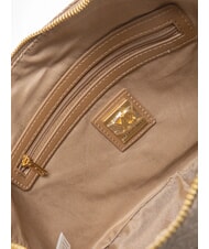 YNOT LUX Bolso de hombro tipo hobo con bolsillo havana - Bolsos Mujer - 5