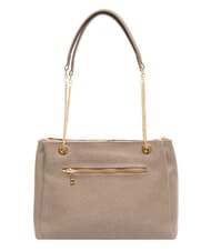 YNOT LUX Bolso de hombro con asas de cadena havana - Bolsos Mujer - 4