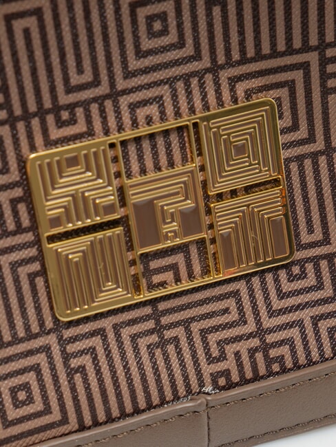 LABIRINT Bolso de hombro con solapa nut - Bolsos Mujer