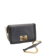 YNOT LABIRINT Bolso de hombro con inserci&oacute;n de cadena NEGRO - Bolsos Mujer - 2