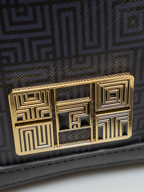 LABIRINT Bolso de hombro con inserci&oacute;n de cadena NEGRO - Bolsos Mujer