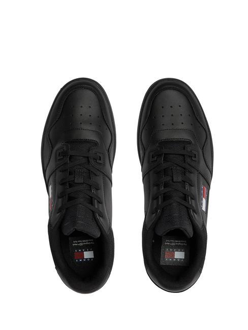TOMMY JEANS Retro Basket  negro - Zapatos Hombre