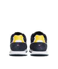 TOMMY HILFIGER TH Zapatillas de ante y tela cielo del desierto - Zapatos Hombre - 6