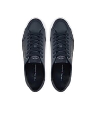 TOMMY HILFIGER CORE CORPORATE Zapatillas de cuero cielo del desierto - Zapatos Hombre - 4