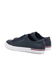 TOMMY HILFIGER CORE CORPORATE Zapatillas de cuero cielo del desierto - Zapatos Hombre - 5