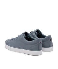 TOMMY HILFIGER TH LOW CORE Zapatillas de lona gris nublado - Zapatos Hombre - 5