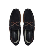 TOMMY HILFIGER TH BOAT CORE Mocasines de piel de ante cielo del desierto - Zapatos Hombre - 4