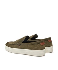 TOMMY HILFIGER MODERN LIGHT HYBRID Mocasines de piel de ante verde militar - Zapatos Hombre - 5