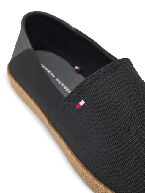 TH Alpargatas de lona negro - Zapatos Hombre